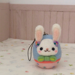 オーダー品☆イースターエッグうさちゃん☆ストラップ