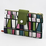 マルチポーチ 長財布 カードケース 通帳ケース／四角（メール便 送料無料）