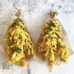 ミモザのシンプルスワッグ