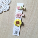 baby＆kidsaccessory︎︎◌3点set ヘアクリップ  赤ちゃん 子供 髪飾り 