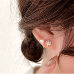 ✨❂高品質　　ジルコニア✨パールピアス❂
