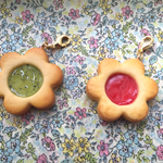お花クッキー ストラップ　
