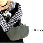 新色・SIOCO・Ricoシリーズ  8号帆布 トートバッグ Lサイズ　【ゼージグリーン】帆布バッグ　サイドポケット　デイリーバッグ　キャンバストート　差し色　母の日　春バッグ　シ　グリーン