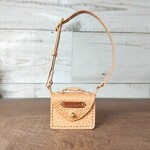 ソランちゃんのバスケット柄ポシェット