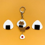 🍙おにぎりねこぜびーばー(梅干しにぎりver)🍙