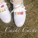 押し花のシューズピアス