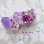 purpleバレッタ