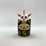ねこだるま(魔除けバージョン再販)