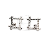 ERG-1998-R【2個入り】スクエアピアス,Square Post Earring