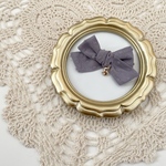 dot ribbon hairclip