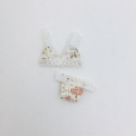 2点セット　ブラ　ショーツ　リカちゃん　下着　ランジェリー　小花柄
