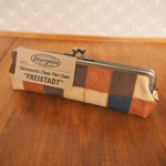 フェイクレザーパッチワークペンケース "Freistadt"