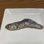 煮干しのブローチ①