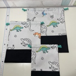 専用ページ　材料持ち込みオーダーメイド　巾着　お名前刺繍　あり
