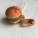 【F】チーズバーガーストラップ