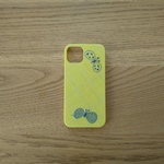 *受注製作*ミナペルホネン*choucho*イエロー*mina perhonen*iPhoneケース*iPhoneカバー*スマホケース*スマホカバー