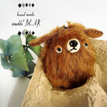 aimable*BEAR✴︎たまご犬ホルダー✴︎ブラウン