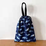 シューズバッグ/shark:navy