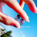 【フラワードロップ】金属アレルギー対応サージカルステンレスピアス