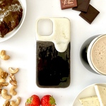 54.【しっぽりおとなの黒★】黒ビール の スマホケース