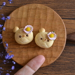 🌼フラワーくまめろんぱんのミニチュアパン
