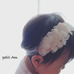 《再販》baby☆はかなげあじさいのおしゃまなヘアバンド