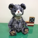 ♪　mamubear   30ｃｍ　面白い生地の仔　♪送料無料