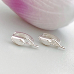 ✿チューリップ✿ miniワンタッチシルバー925ピアス