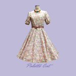◇◆50％OFF◆SALE◆◇　花柄 サーキュラーワンピース