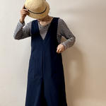 大人のワイドサロペット