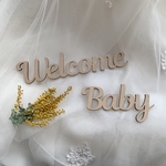 Welcome Baby　レターバナー