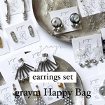 graym Happy Bag 《earrings set》