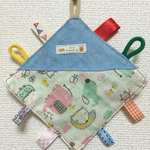 baby's toy かしゃかしゃタグハンカチ ★ どうぶつ