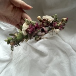 <送料無料>野花の花冠(wild flower deep&pink)