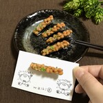 納豆なヘアクリップ