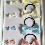 《mama＆baby.kids》ペア♡ループリボンゴム＆ベビーリボンピン