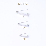 M9177-1 30個  ステンレス製 ブローチピン 3X（10ヶ）