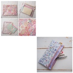 ｎさまおまとめご専用　★★One side all skeleton pouch　LIBERTY  パッチワークストーリーズ　23.5×18.5cm　ほか