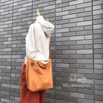 再販♪ 長さ調節できるハーフリネンのトートバッグ　＊ゴールデンブラウン＊