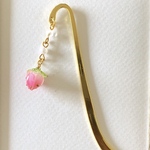 つぶつぶ苺♡シンプルブックマーカー(しおり)