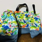 ★入園、入学★レッスンバッグ、お着替え袋、シューズ袋セット