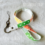 patchwork neck strap no.9