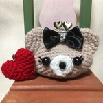 がま口❤️編みぐるみ❤️くまさん
