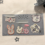 【送料無料】 ♡リバティ生地で作るアイロンワッペン♡