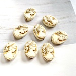 ８pcs★beads・petit cameo style （アクリルビーズ）