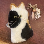 保護猫チャリティぬいぐるみ【ミケさん】