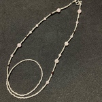 ビーズマスクチェーン ハンドメイド