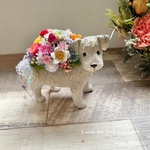  《再販》＊＊ワンちゃん＊フラワーポット＊。・＊