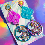 ☯️🐉龍メタルチャームピアス🐉☯️
