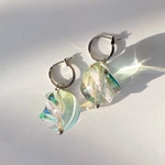  【rainbow hoop pierce & earring 】